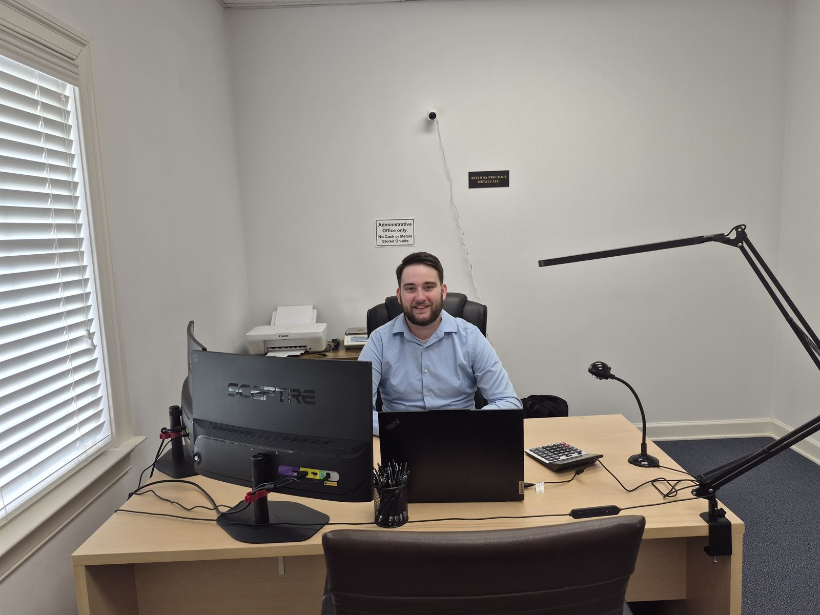 Bradley Moore, owner of Rivanna Precious Metals in Charlottesville, VA